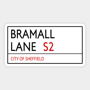 Bramall Lane Street Sign - Sheffield United Sticker